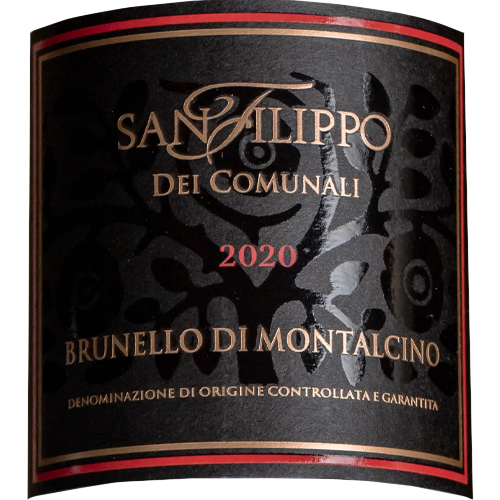 2020 San Filippo Brunello di Montalcino dei Comunali, Tuscany 750ML
