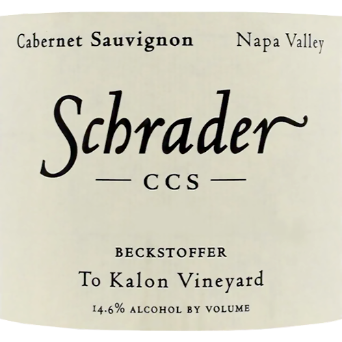 2018 Schrader CCS Beckstoffer To Kalon Vineyard, Oakville Napa Valley 750ML (100 Points - Jeb Dunnuck)