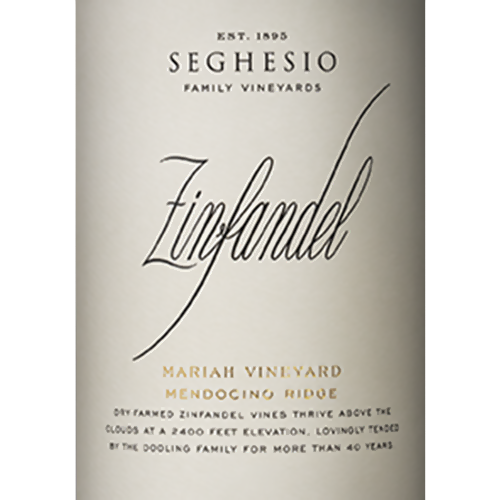 2021 Seghesio Mariah Zinfandel 750ML