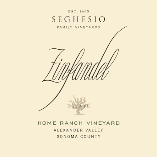 2022 Seghesio Family Vineyards 'Home Ranch' Zinfandel, Alexander Valley 750ML (94 Pts. Wine Spectator)