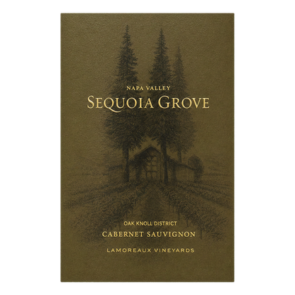 2017 Sequoia Grove Lamoreaux Vineyard Cabernet Sauvignon, Oak Knoll District 750ML (94 Points, Wine Enthusiast) label