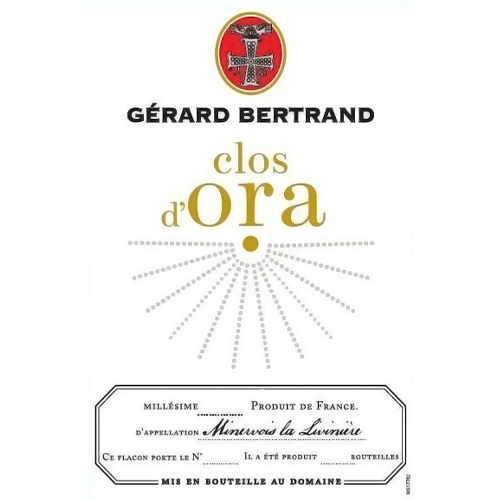 2017 Gerard Bertrand Minervois La Liviniere Clos D'ora 750ML
