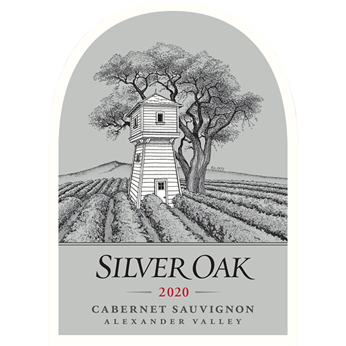 2020 Silver Oak Alexander Valley Cabernet Sauvignon 750ML (94 Points - James Suckling)