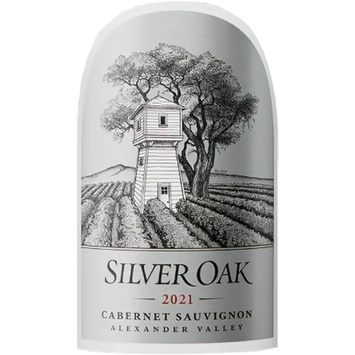 2021 Silver Oak Alexander Valley Cabernet Sauvignon 96 pts. Decanter 750ML