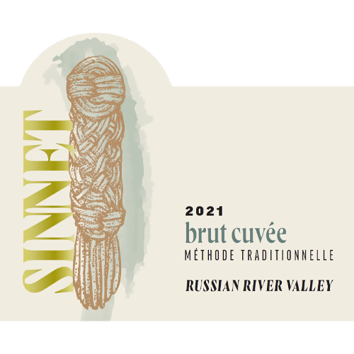 2021 Sinnet Brut Cuvée, Russian River Valley 750ML (92 Points - Decanter)