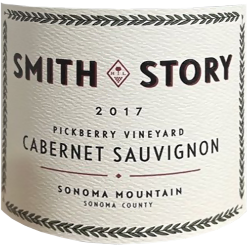 2017 Smith Story Wine Cellars Pickberry Vineyard Cabernet Sauvignon, Sonoma Mountain 750ML (94 Pts. Vinous)