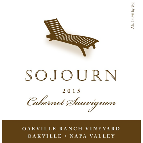 2015 Sojourn Cabernet Sauvignon, Oakville 750ML (91 Points - Wine Advocate)
