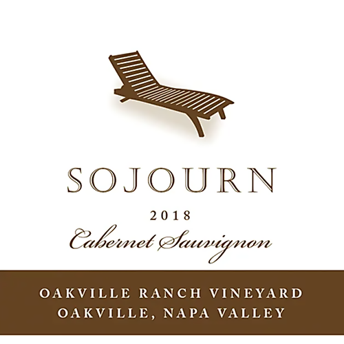 2018 Sojourn "Oakville Ranch Vineyard" Cabernet Sauvignon, Oakville 750ML (96 Pts. Wine Enthusiast)