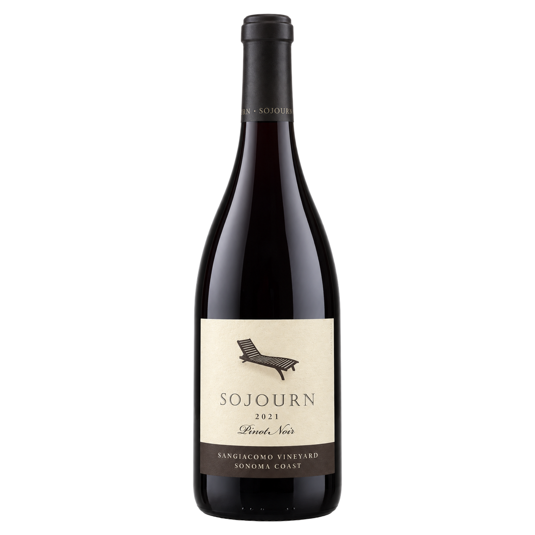 2021 Sojourn Sangiacomo Pinot Noir, Sonoma Coast 750ML (94 Points - James Suckling)