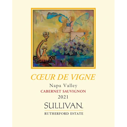 2021 Sullivan Napa Coeur de Vigne Cabernet Sauvignon 750ML (Wine Spectator Top 100 Wines #75, 2024; 94 Points, Wine Enthusiast)
