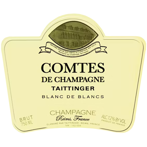 2013 Taittinger Comtes Champagne Blanc De Blancs Brut 750ML (99 Points - James Suckling)
