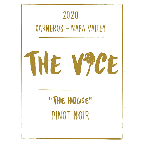 2020 The Vice The House Batch #49 Carneros Pinot Noir 750ML