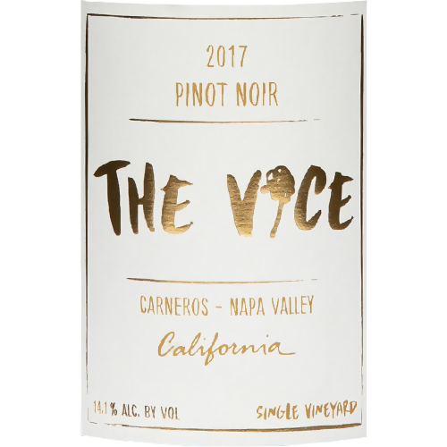 2017 The Vice Pinot Noir California Carneros-Napa Valley 750ML