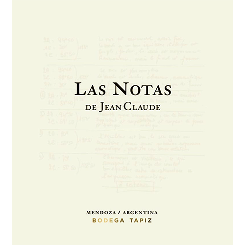 2014 Tapiz Las Notas De Jean Claude 750ML