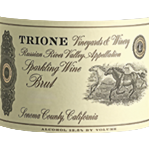 2019 Trione Vineyards Brut Sparkling, River Road Ranch, Russian River Valley 750ML