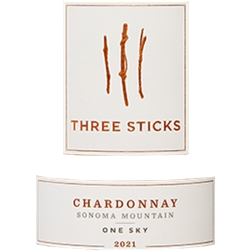2021 Three Sticks One Sky Vineyard Chardonnay 750ML