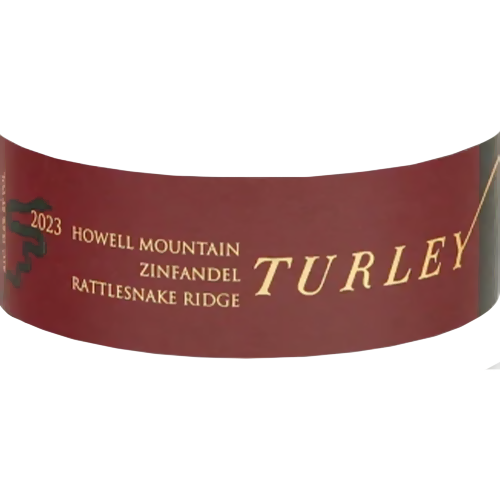 2023 Turley Zinfandel, Rattlesnake Ridge Vineyard 750ML (93 Pts. Wine Spectator)