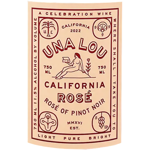 2022 Una Lou Rosé 750ML
