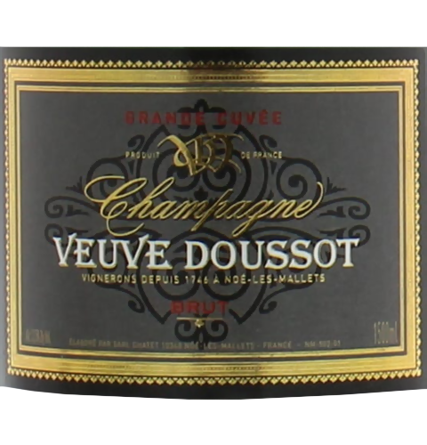 Champagne Veuve Doussot Grande Cuvée Brut NV 750ML