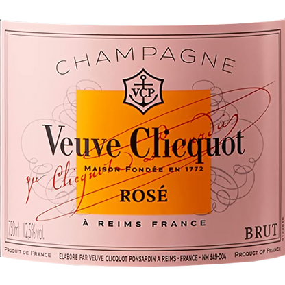 NV Veuve Clicquot Champagne Brut Rosé 750ML (94 Points - Tasting Panel)