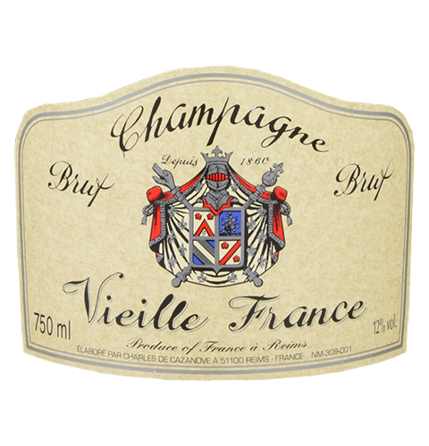 NV Vieille France Brut Champagne 750ML  (90 Points - Wine Enthusiast)