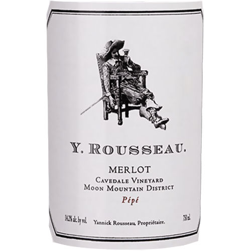 2022 Y. Rousseau Pépé Merlot, Moon Mountain District, Sonoma County 750ML
