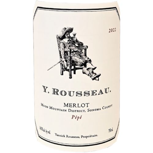 2022 Y. Rousseau Pepe Merlot, Moon Mountain 750ML