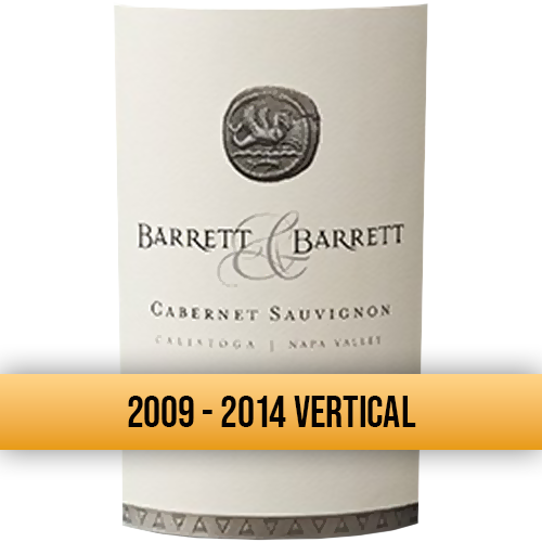 2009 - 2014 Barrett & Barrett Cabernet Sauvignon Vertical
