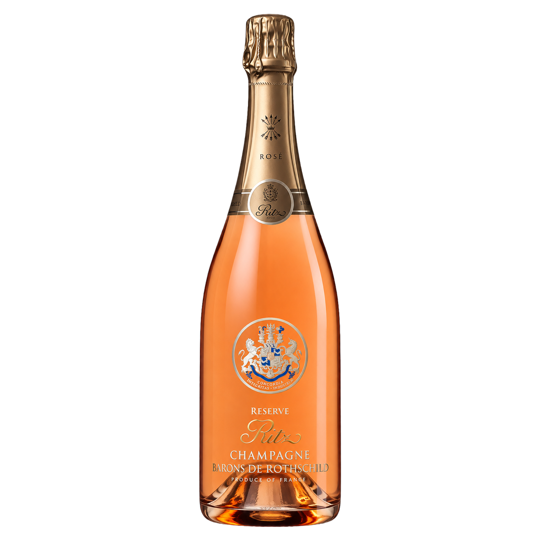 Champagne Barons de Rothschild Ritz Reserve Brut Rose S 750ML